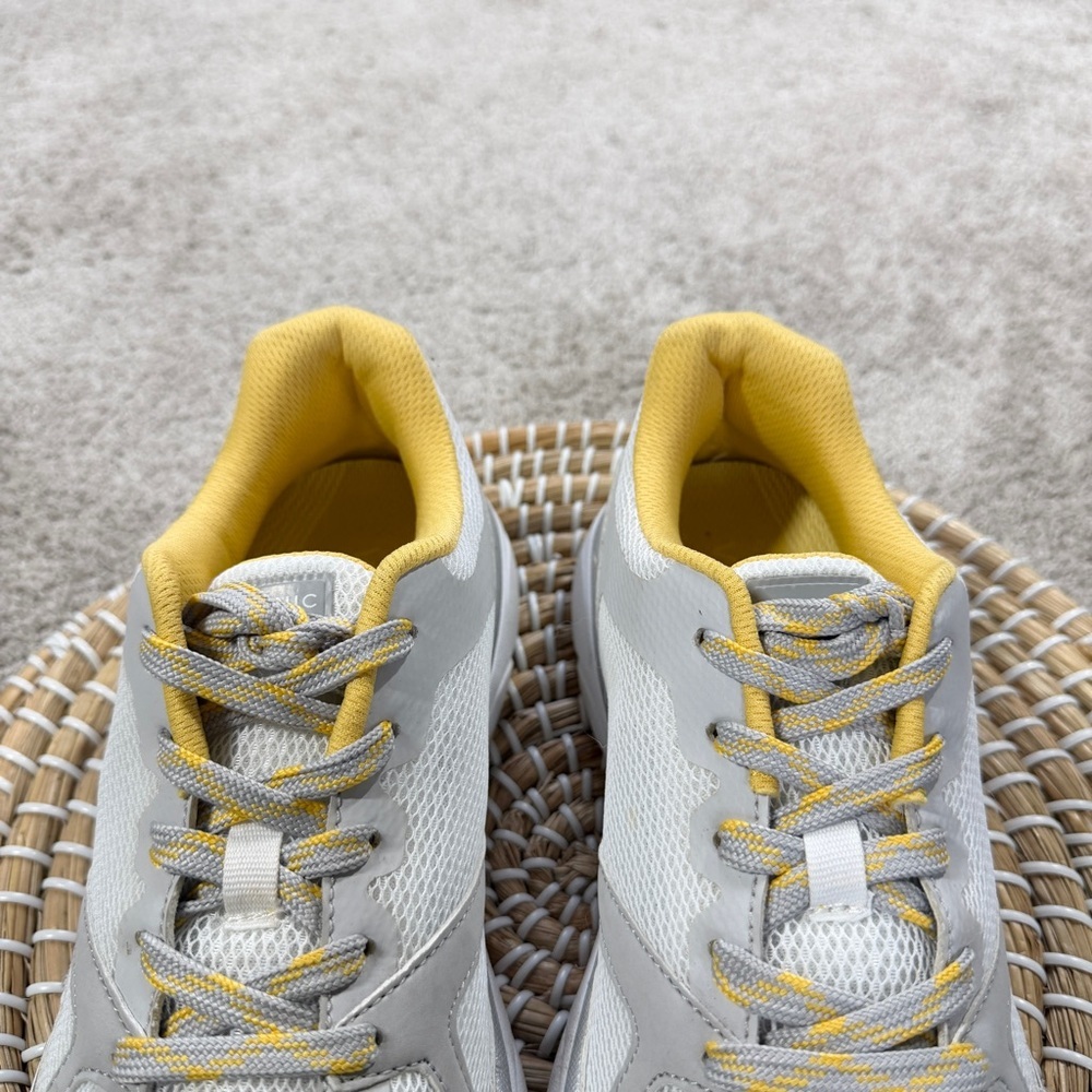 Vionic Women’s Tokyo Fitness Sneakers Walking Shoes Comfort in Yellow White 9 - Picture 5 of 12